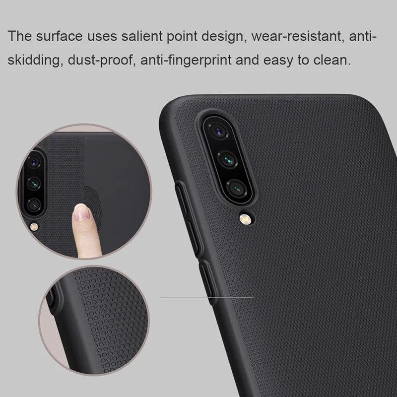 Nillkin Case for Xiaomi Mi 9 Lite A3 CC9 CC9e Cover Super Frosted Shield PC Hard Back Matte | Мобильные телефоны и
