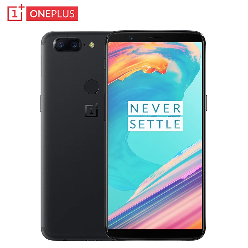 Оригинальный мобильный телефон OnePlus 5 T экран 6 01 дюйма ГБ ОЗУ 64 Гб ПЗУ