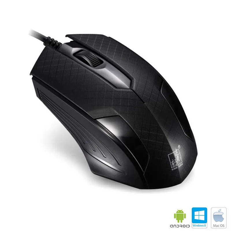 Новейшая Проводная игровая мышь 129 с кнопками 1200 DPI оптическая USB компьютерная
