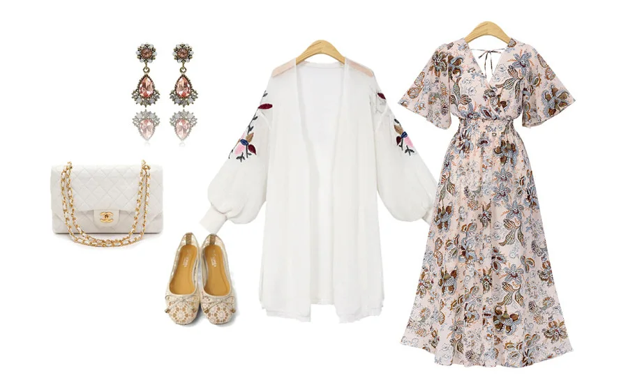 2019 Chiffon Floral Print Summer Dress Women Casual Tunic slim Sexy V Neck Long Female Elegant Bohemian Beach Party | Женская одежда