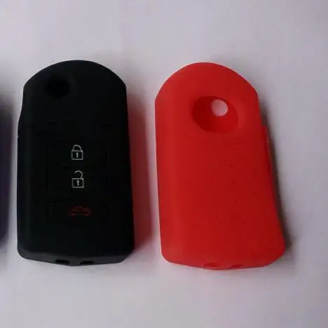 Silicone car styling key cover protector keychain Case for Mazda2 Mazda3 Mazda5 Mazda6 CX-5 CX-4 CX7 CX9 MX5 Atenza Axela | Автомобили и