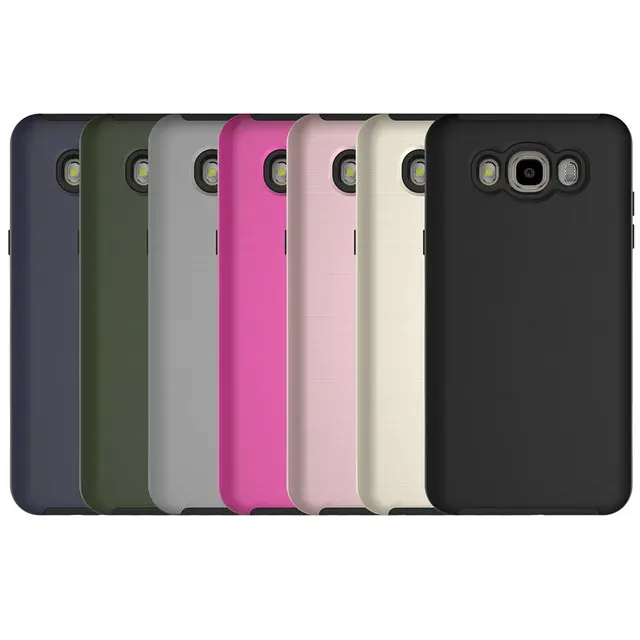 Матовый броня coque для samsung galaxy j5 2016 j510 silicone case гибридный противоударный щит крышка