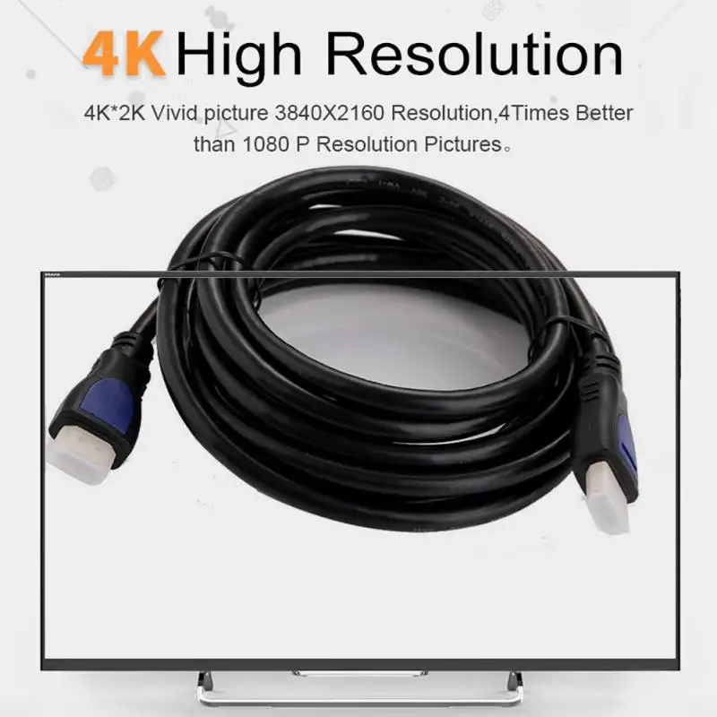 EDAL hdmi кабель HDMI к 2 0 кабели 4K TV HD 18 Гбит/с Высокоскоростная передача для PS4 PS3 Xbox One PC