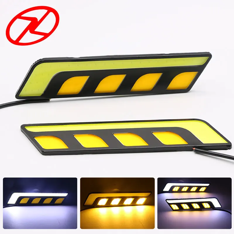 Дневные ходовые огни 2 шт. Водонепроницаемые Универсальные COB дневные