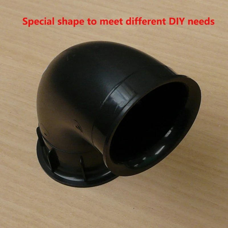 Speaker Guide Tube Connector for 8-10 Inch Opening 80mm Length 200mm Right Angle Bend | Обустройство дома