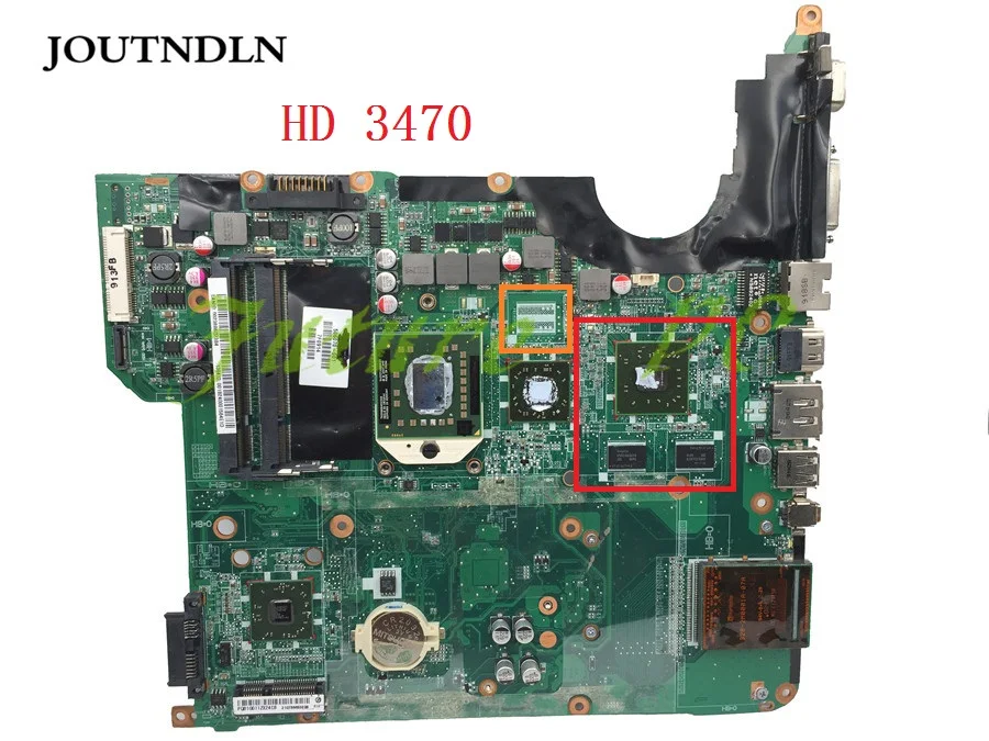 JOUTNDLN для HP Pavilion DV5 1100 1200 материнская плата ноутбука 506070 001 DAQT8HMB6B0 DDR2 W/HD 3470 GPU