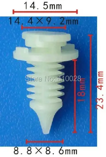 Shhworldsea автомобильные зажимы крепежи и фиксаторы для Chrysler|auto clips|retainer clips fastenersauto