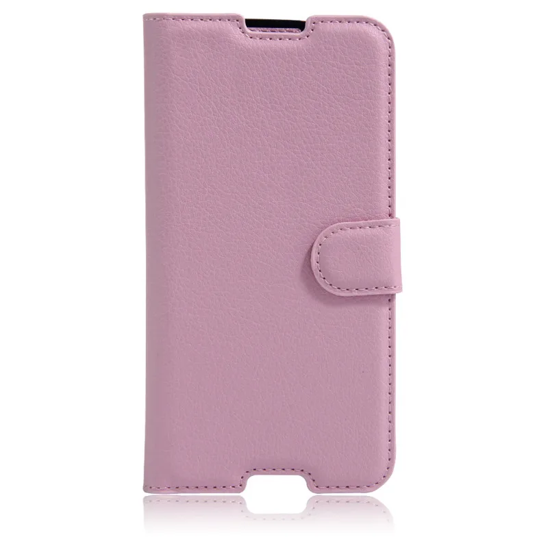 Pink Чехол-бумажник для Alcatel Idol 4 Чехол 6055K 6055B 6055Y флип-чехол OT-6055K 6055H 6055P 6055I кожаный держатель для карт - Цвет: Pink