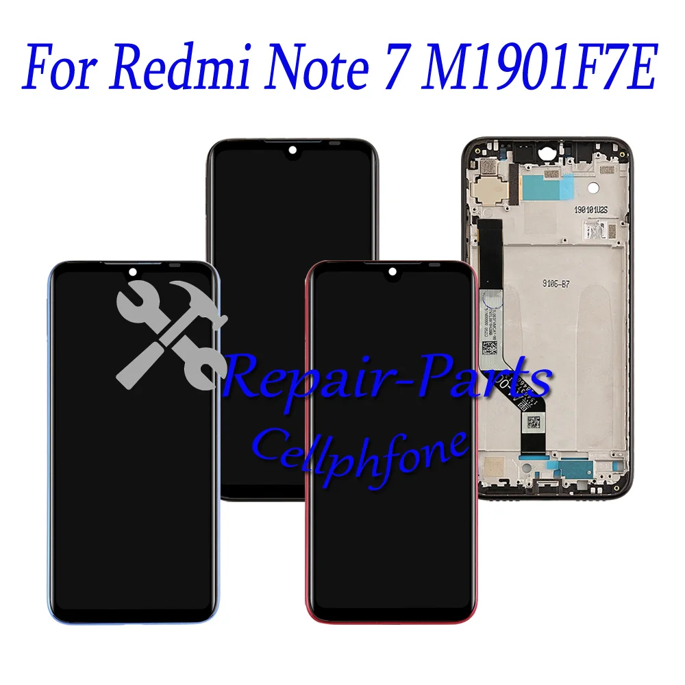 Новый Полный ЖК-дисплей 6 3 дюйма + дигитайзер сенсорного экрана в сборе с рамкой