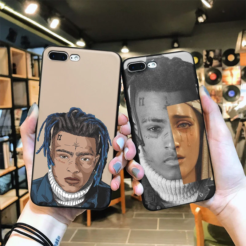 OUTMIX XXXTENTACION Сотовые телефоны чехол для iPhone Apple 7 plus 8 6 X XS max XR 5 5S