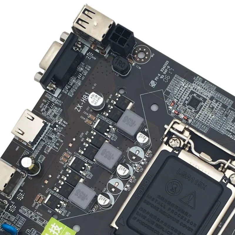 Jiahua Yu H81 desktop computer motherboard LGA1150 Intel Core 4 generation USB3.0 SATA3.0 16G | Motherboards