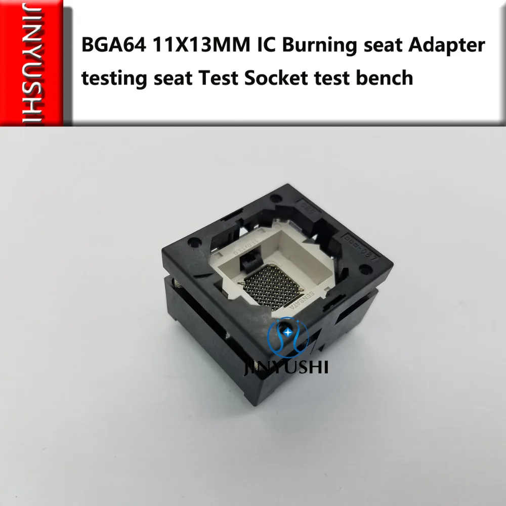 100% новый и оригинальный BGA64 11*13 мм IC испытательный переходник для сиденья стенд в