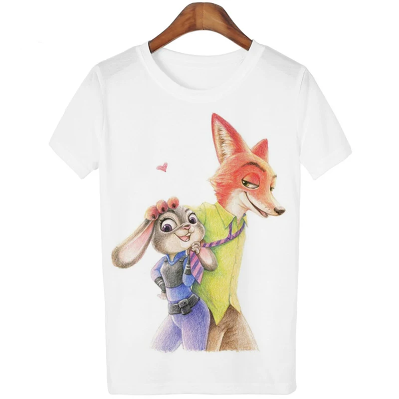 Fevengetoll Donne Moda Pantaloni vita bassa del сайт fumetto Топ stampati tumblr Harajuku disegno A matita 3D футболка