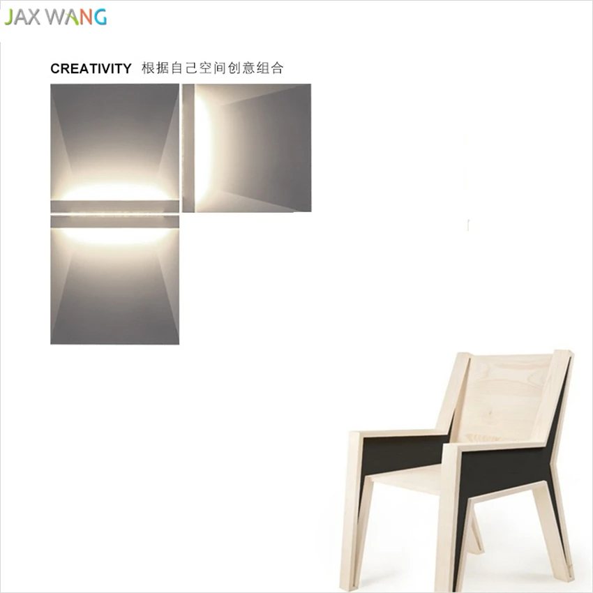 Скандинавские современные квадратные бра настенные светильники для спальни