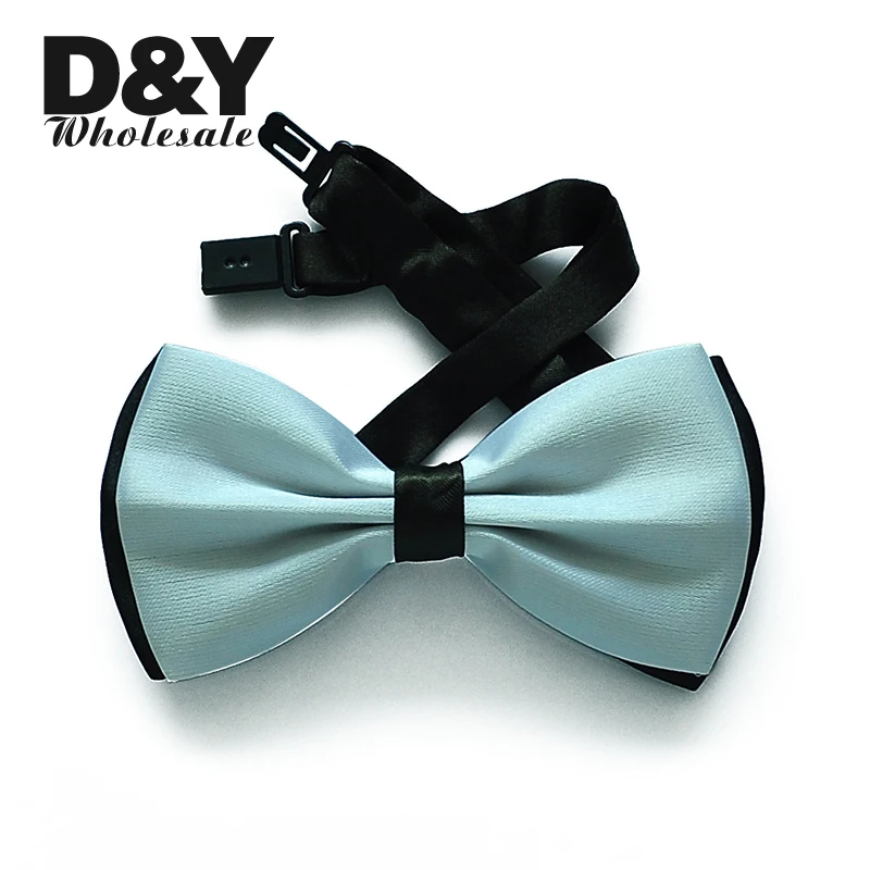 Галстуки для мужчин и женщин 5 шт. двойные цвета полиэстер Микс свадебные