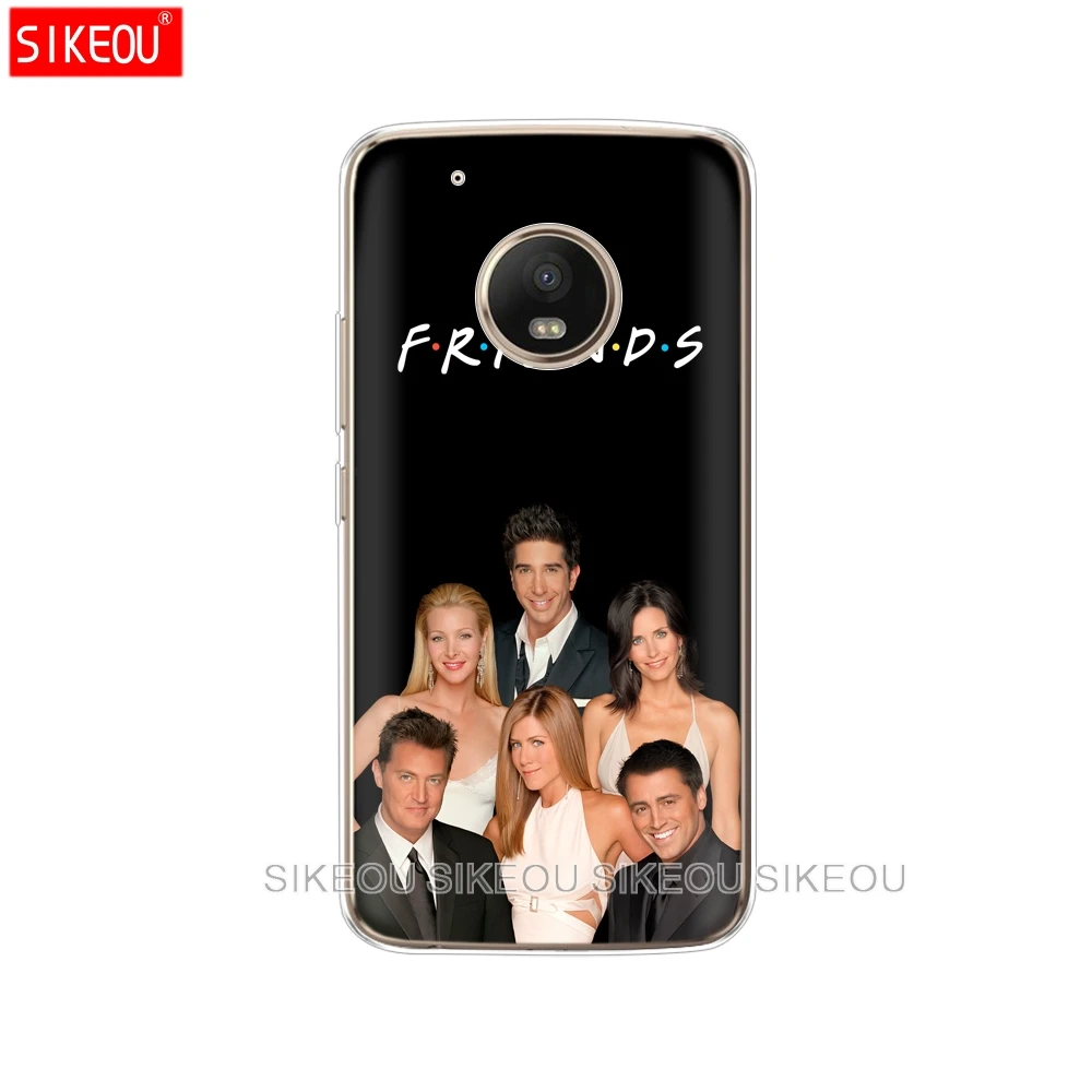 Силиконовый чехол для телефона Motorola Moto G6 G5 G5S Z2 Z3 PLAY PLUS X4 E4 E5 C Friends TV Show Sitcom|Бамперы| |
