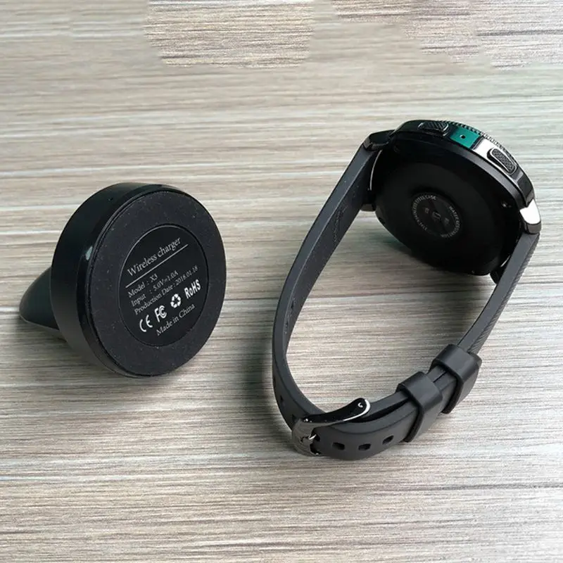 Wireless charger Smart Watch Charging Dock Base For Samsung galaxy watch 46/42mm Gear S3 S2 Sport | Электроника