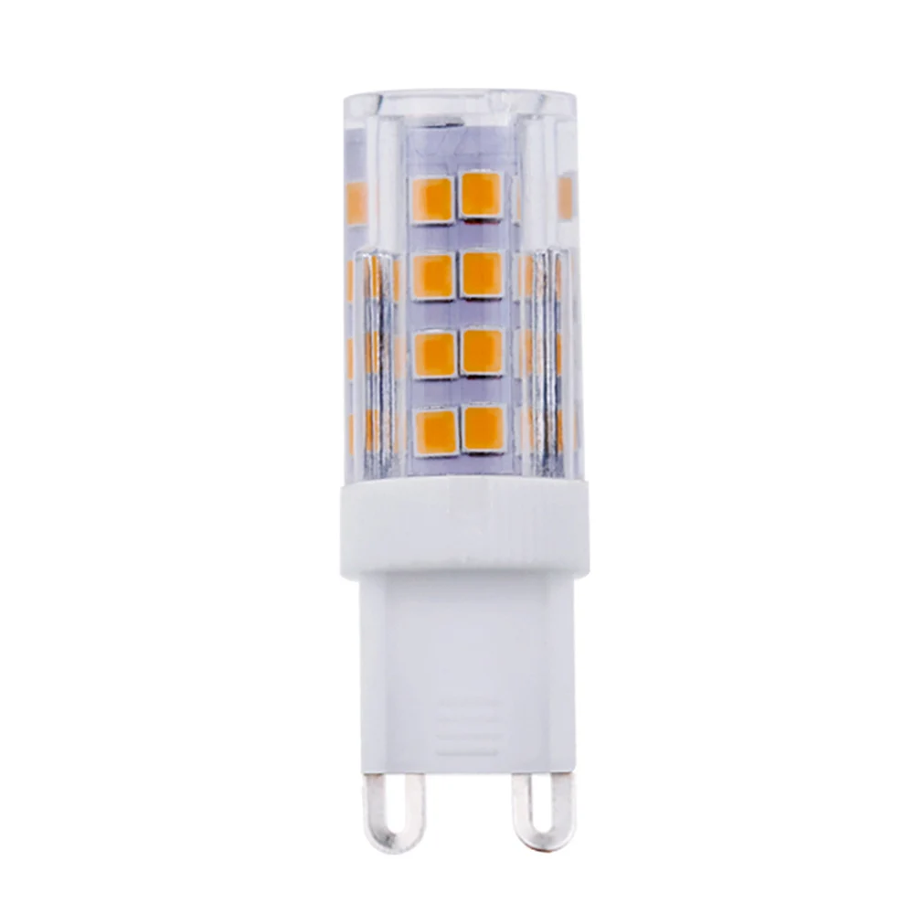 50 шт./лот 4 Вт 6 G9 керамическая Лампа 110 В 220 Epistar SMD 2835 светодиоды большой мощности