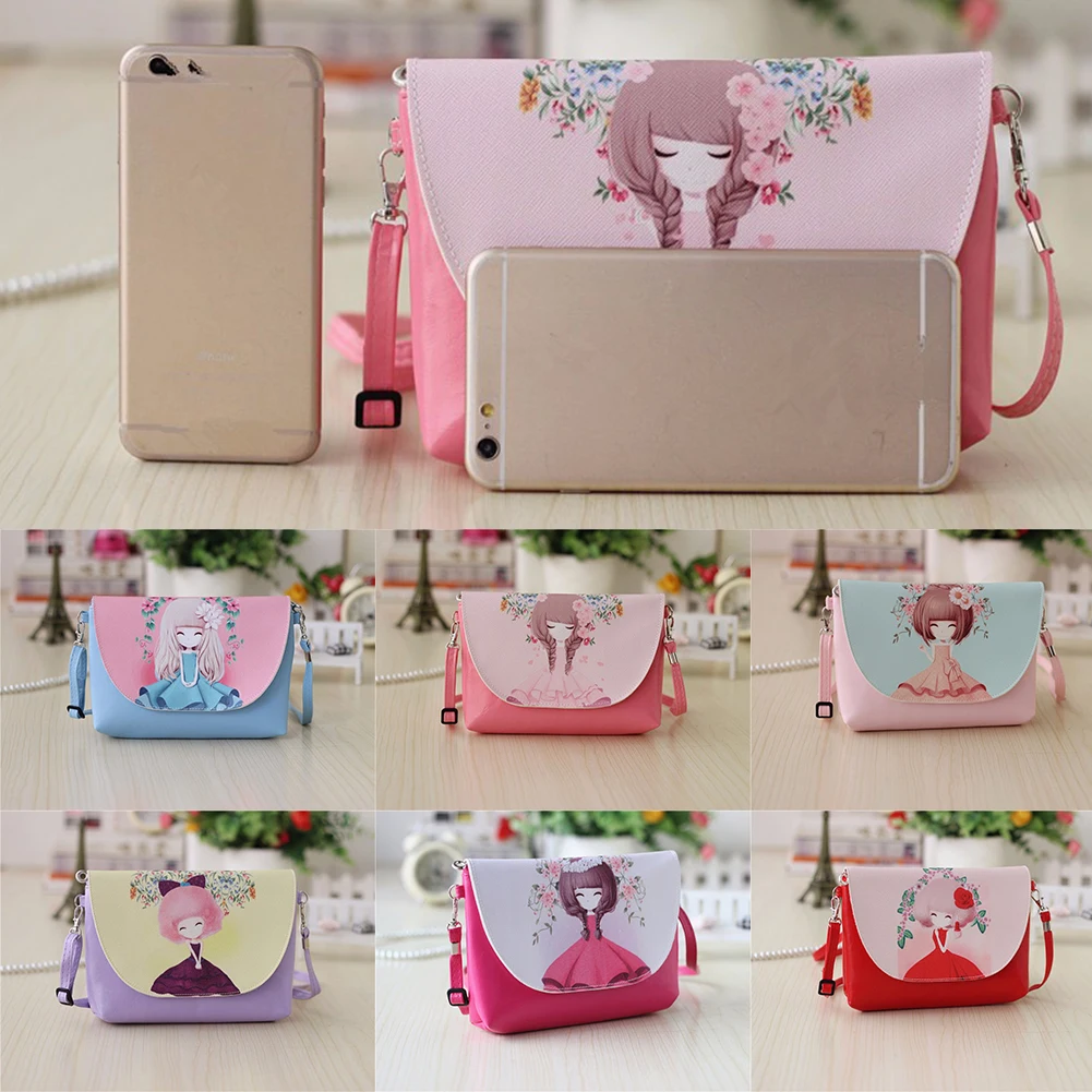 Мультфильм обувь для девочек женщин кошелек плеча Crossbody многофункциональные