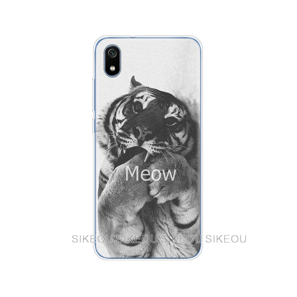 Силиконовый чехол для xiaomi redmi 7a, чехол s, полная защита, мягкая задняя крышка из ТПУ для redmi 7 a, бампер hongmi 7a, чехол для телефона - Color: 34624
