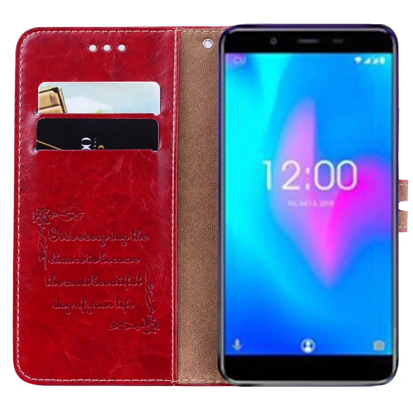 Для Oukitel U25 Pro Чехол-бумажник флип-чехол из искусственной кожи чехол-кошелек для