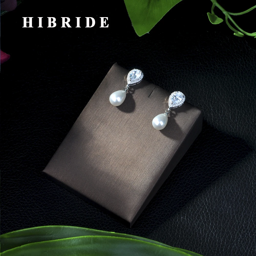 Ювелирные изделия HIBRIDE серьги из натурального жемчуга низкая цена оптовая