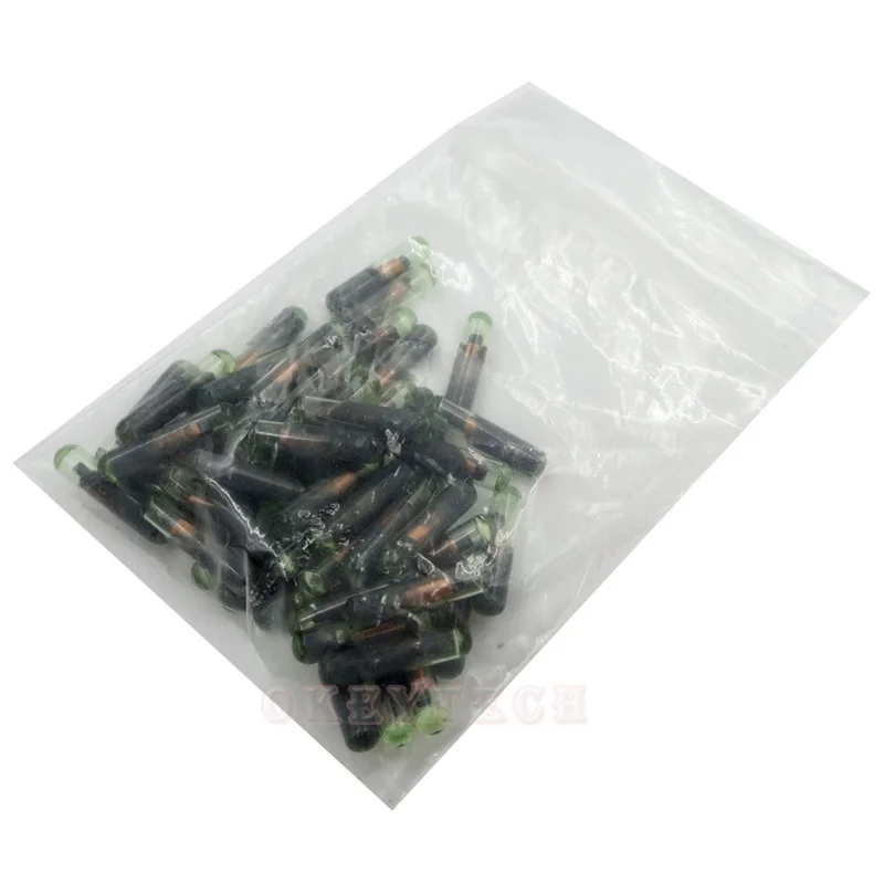 OkeyTech 10pcs/lot Car Key Chips Blank ID 4C Chip Glass ID4C Transponder For Toyota High Quality Auto | Автомобили и мотоциклы