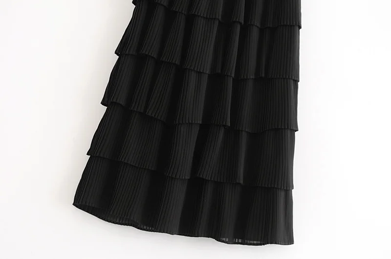 Heydress 2019 Новая Летняя Повседневная складывающаяся Длинная женская юбка с высокой