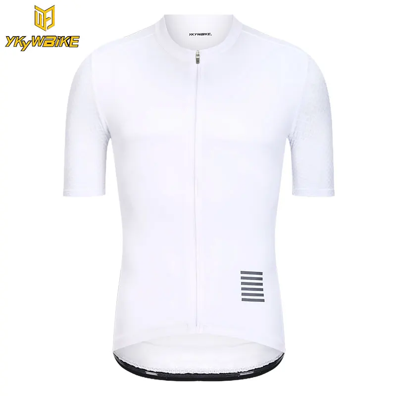 white Велосипедная майка Pro team, летняя мужская одежда с коротким рукавом для горного велосипеда MTB, одежда для велоспорта Ropa Ciclismo, быстросохнущая велосипедная рубашка - Цвет: white