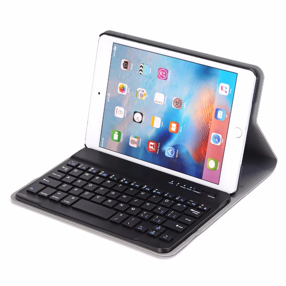 Чехол для iPad Mini 5 ультра тонкий Съемный беспроводной Bluetooth клавиатура чехол для iPad Mini5 Mini 5+ подарок