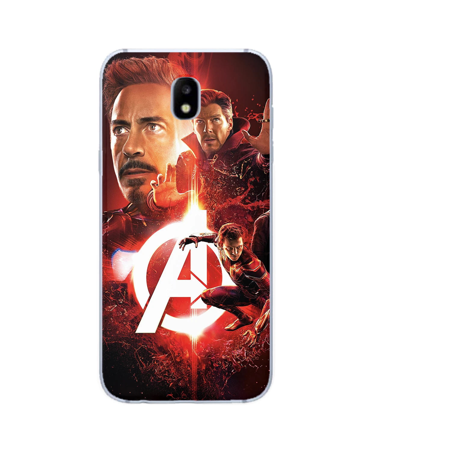 Для Samsung Galaxy S8 случае S9 плюс S6 S7 край S10 Lite Примечание 8 9 Coque Etui Marvel Мстители