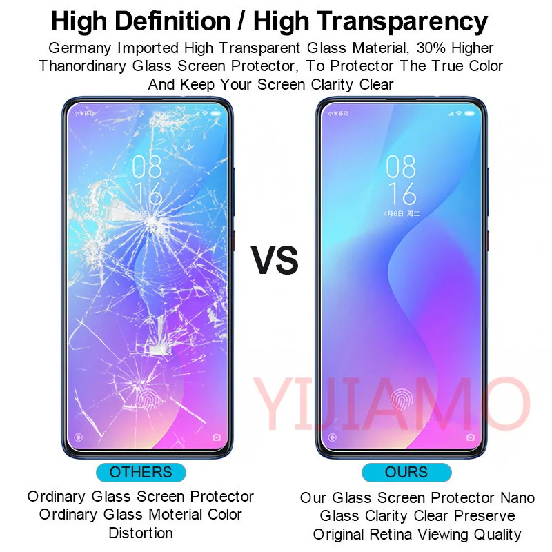 

Glass For Xiaomi Mi 9t Redmi K20 Pro Tempered Glass On The For Xiaomi 9t pro Redmi k20pro Protective Glass Film Screen Protector