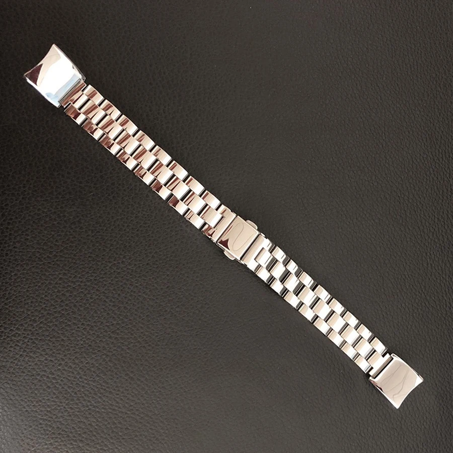 Серебристый Металлический ремешок для часов Honor Band 4, браслет из нержавеющей стали для huawei Honor Band 4/5, аксессуары для умных браслетов - Цвет: Серебристый