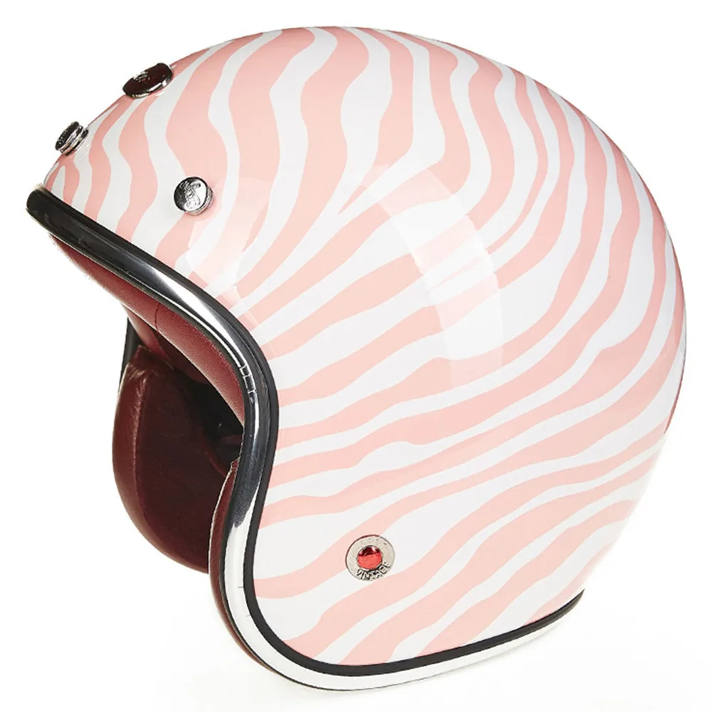 Стекловолокно ECE качество moto rcycle шлем чоппер с открытым лицом Винтаж 10876 Casque Casco