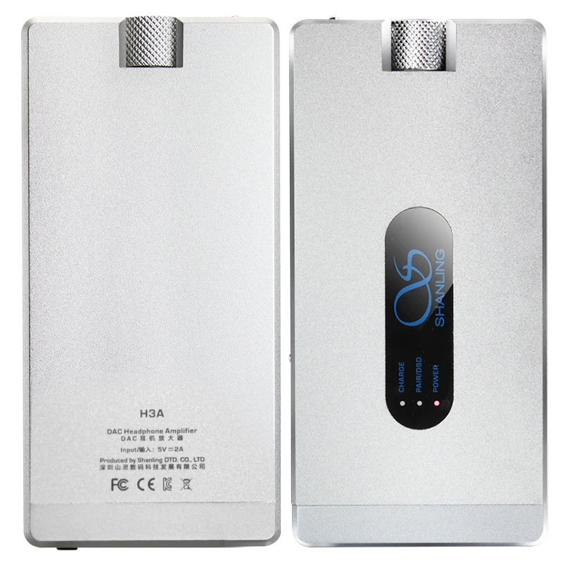 Портативный Hi Fi усилитель для наушников Shanling H3A DSD256 384 кГц/32 бит DoP12 Bluetooth 4 0 Iphone /Mac/