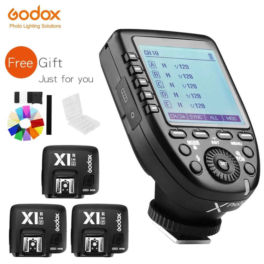 В наличии! GODOX XPro N i TTL 2 4G беспроводной высокоскоростной синхронизатор X system Trigger +