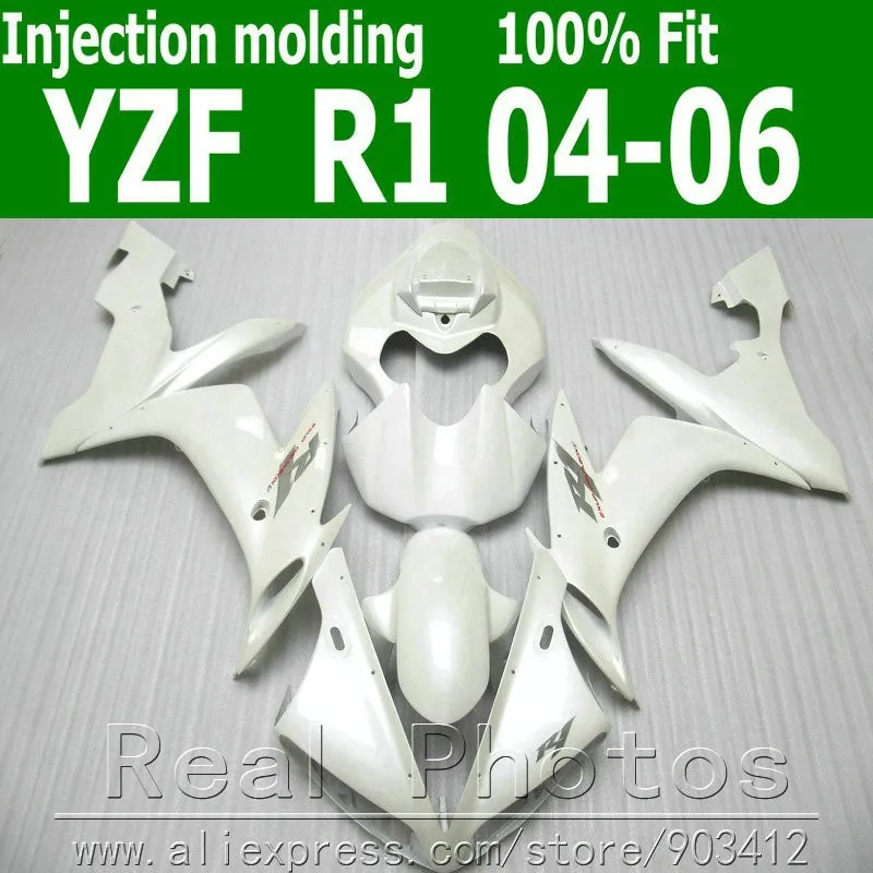 Литье под давлением для комплекта обтекателей YAMAHA R1 2004 2005 2006 комплект синего и