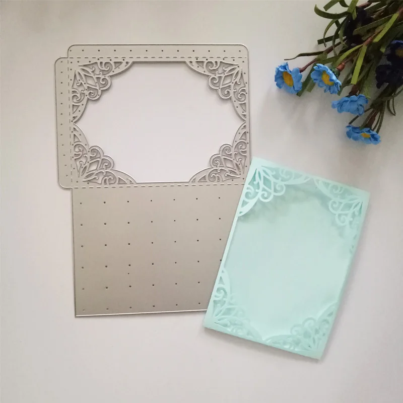 Новое поступление хит продаж новый дизайн ремесло металл скрапбукинг кружево