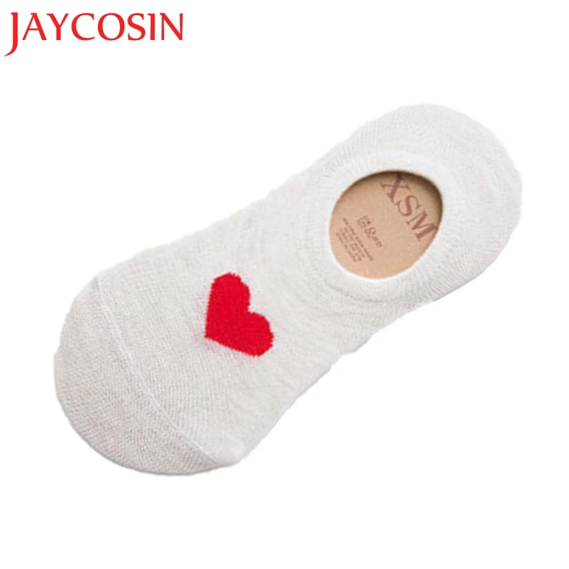 JAYCOSIN 2018 Новые повседневные рабочие женские модные носки в форме сердца для