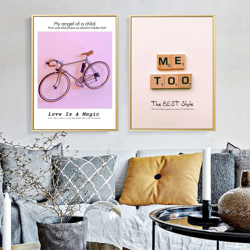 ARTNESSTORY Рождественский подарок Home Decor Wall Art Холст Картины плакат и принты