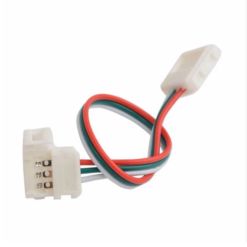 3Pin JST SM rgb Разъемы гнездо паяльный провод разъем для WS2812B WS2811 WS2812 5050 светодиодная