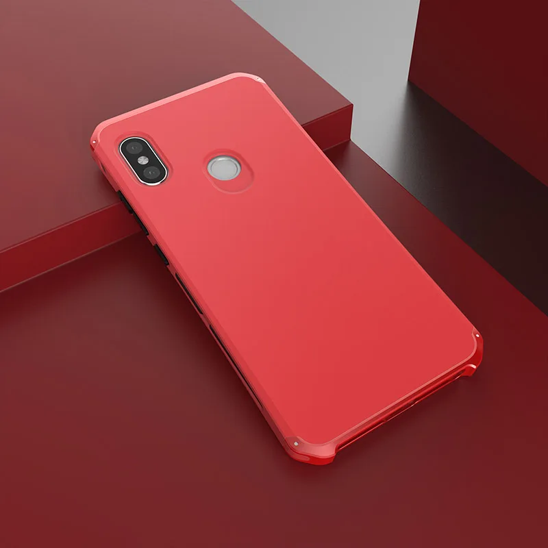 M Чехол для телефона для Xiaomi Redmi Note 5 алюминиевая металлическая рамка твердый пластиковый чехол на заднюю панель для Xiaomi Redmi Note 5 Fundas идеальное ощущение - Цвет: M