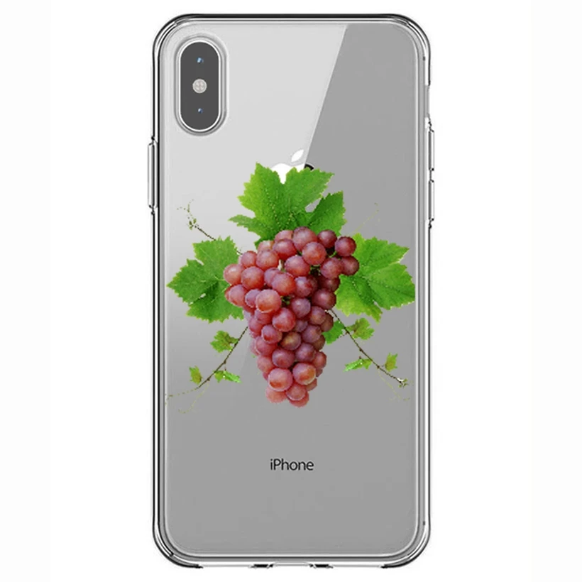 Силиконовый чехол для телефона iPhone 6 6s Plus 7 8 персиковый ананас мягкая задняя