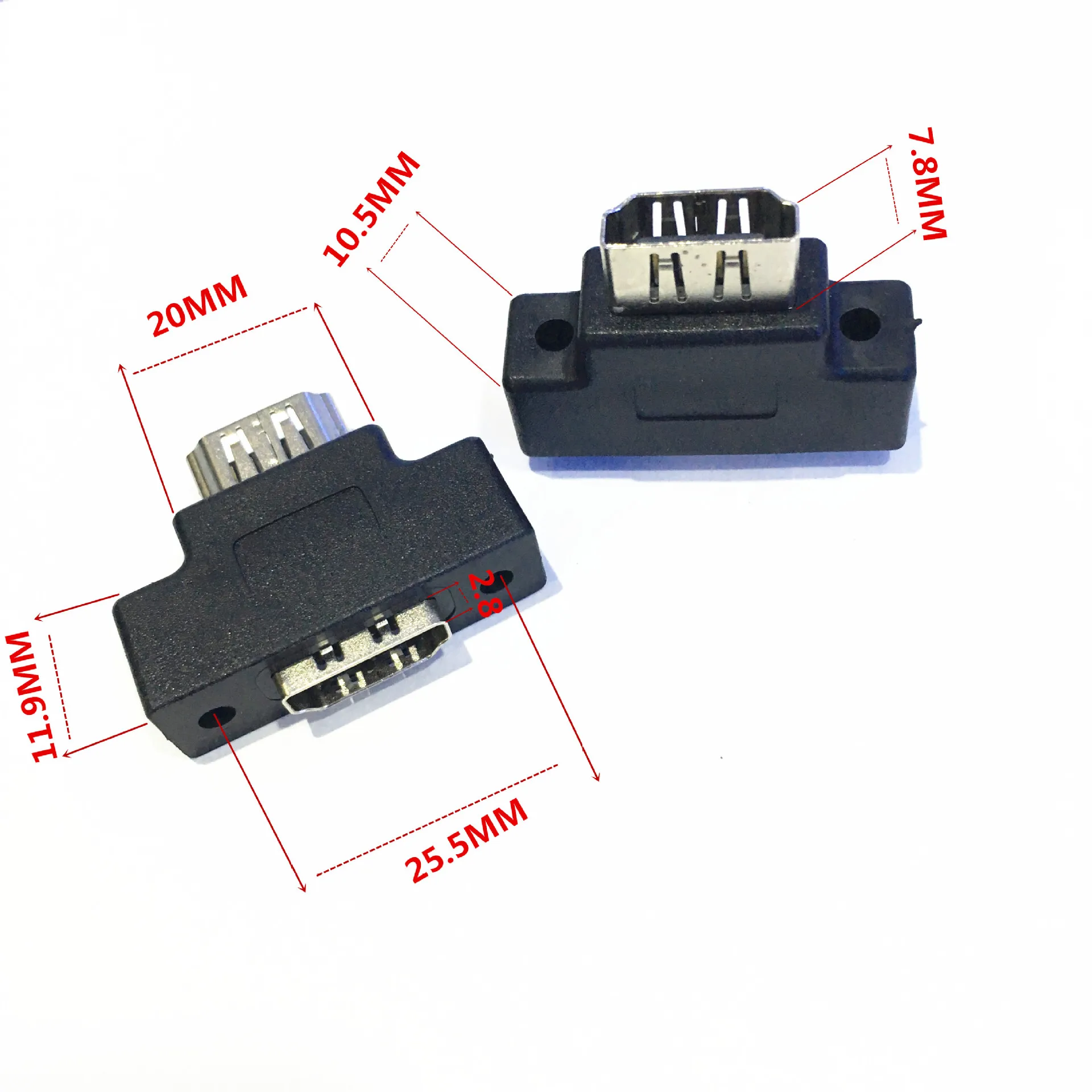 Адаптер HD шасси компьютера panel jack с резьбовое отверстие мать разъем может быть