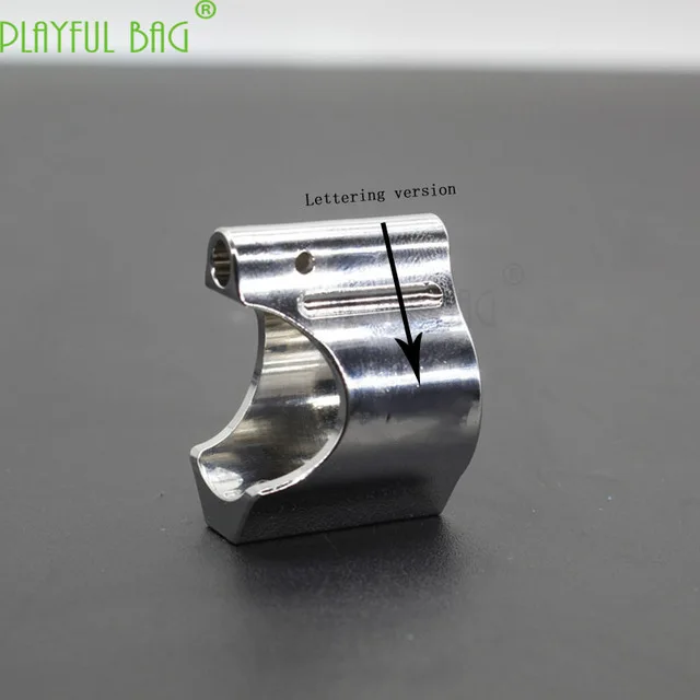 Guide gas seat Игрушечный пистолет тактический обновленный материал concavo-выпуклая трубка может быть добавлена со спиральной наружной трубкой 14 обратных зубов пожарная крышка blaster T139 - Цвет: Guide gas seat