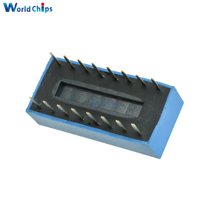 10 шт. синий 2 54 мм Шаг 8 позиционирования битный скользящий модуль DIP Switch|module switch| |