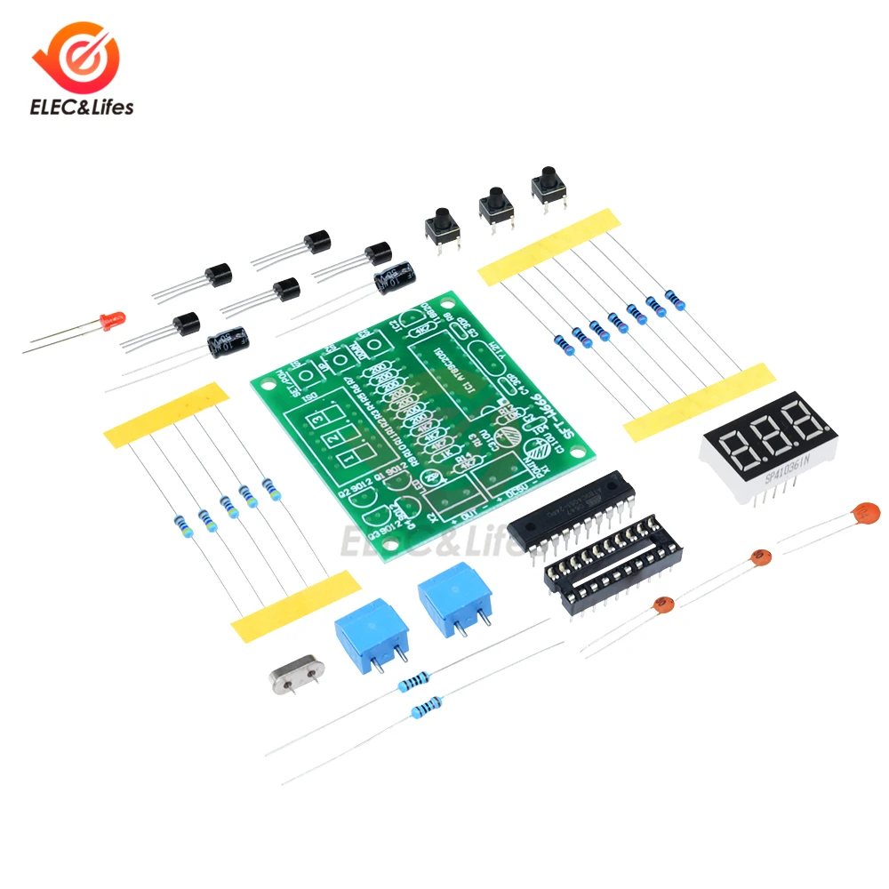 DS18B20 цифровой термометр Температура Сенсор модуль DIY Kit AT89C2051 DS18B20 Температура контроллер светодиодный сигнал 5V для Arduino