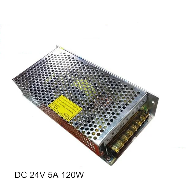 120 Вт 24В 5А импульсный источник питания Светодиодный драйвер для светодиодной
