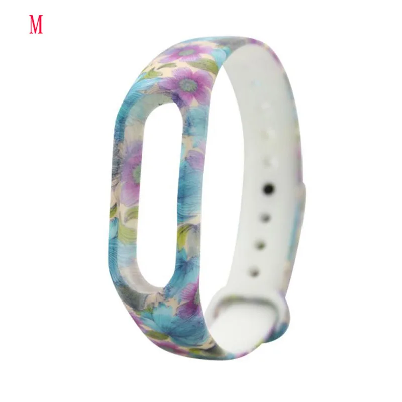 Ремешок с принтом для Xiaomi Mi Band 2 Frontier/classic спортивный браслет смарт-часов xiaomi mi band