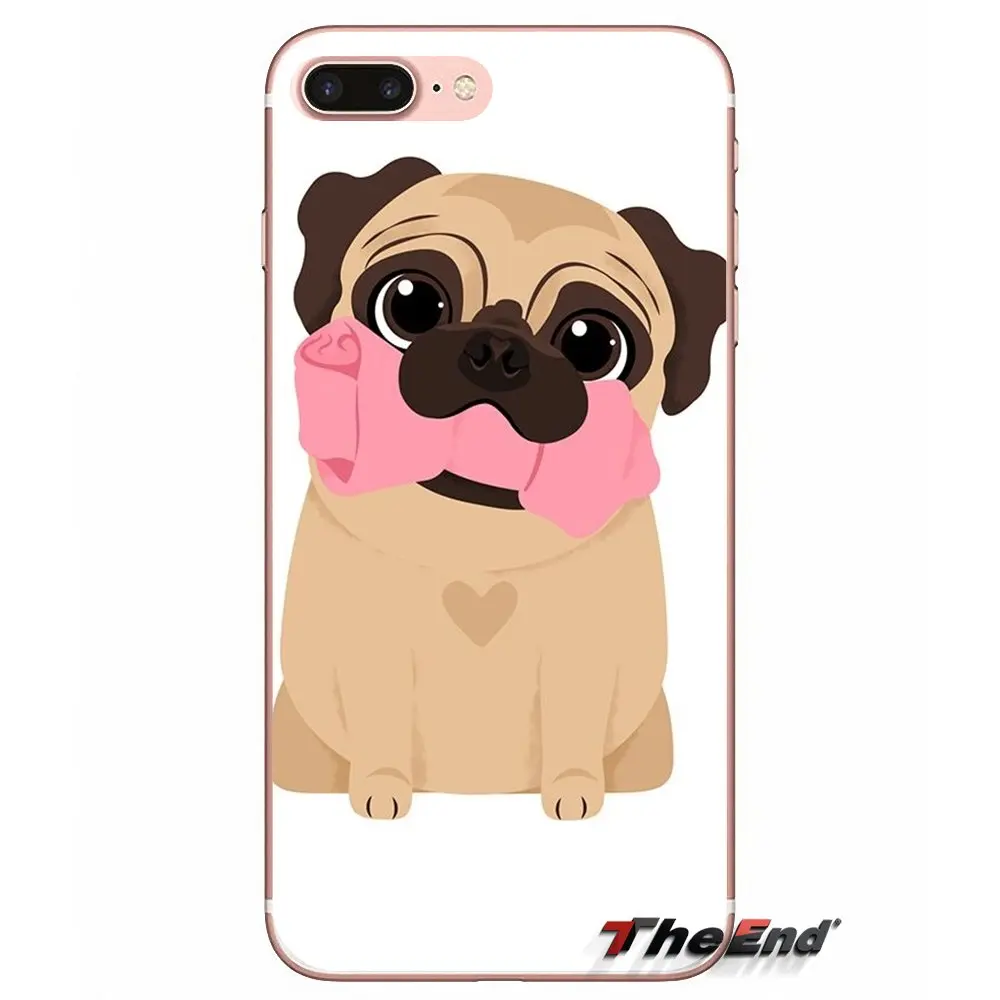 Силиконовые чехлы для Samsung Galaxy S2 S3 S4 S5 MINI S6 S7 edge S8 S9 Plus Note 2 3 4 5 8 Coque Fundas Animal Dog Pug Life Hybrid